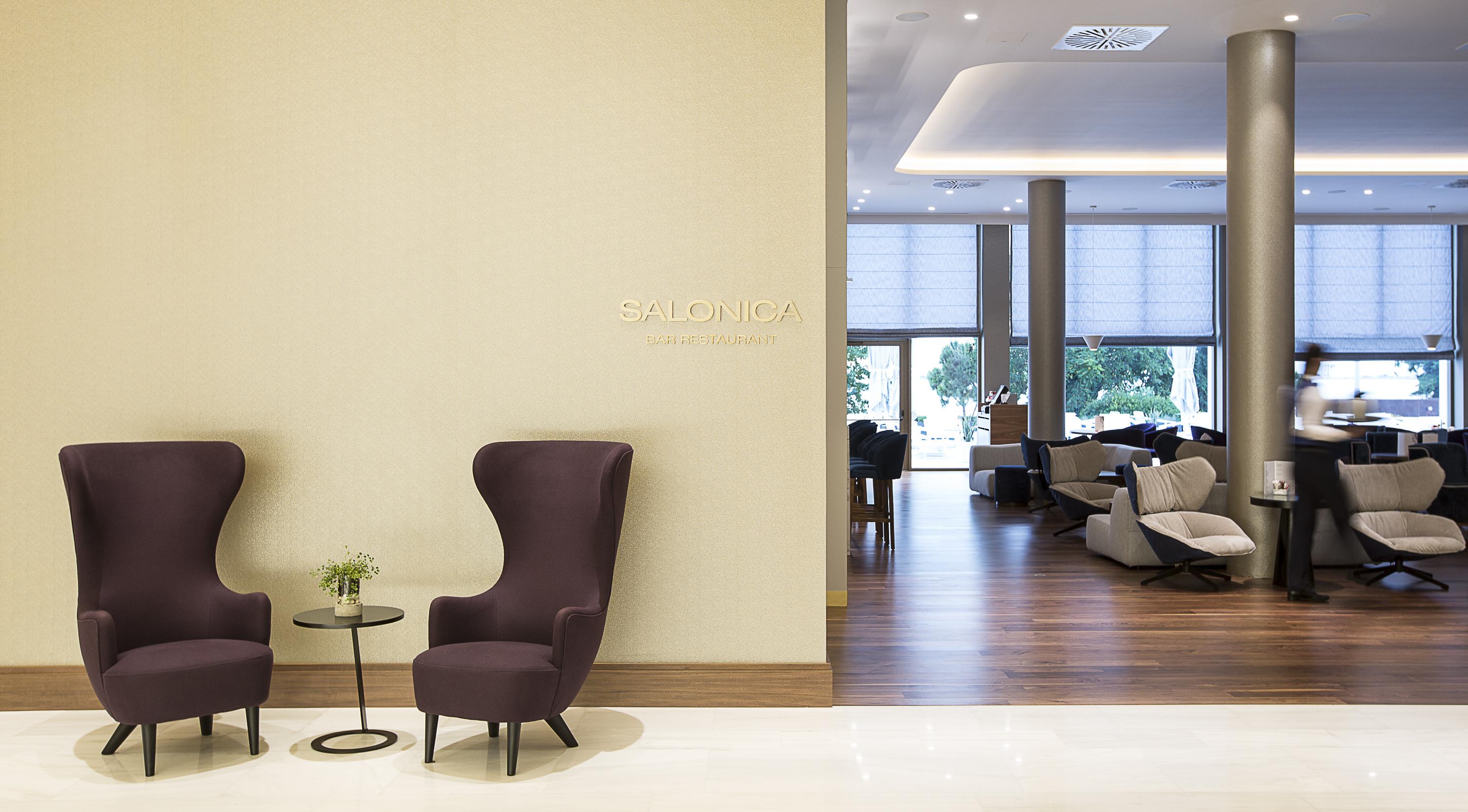 Makedonia Palace Tesalónica Exterior foto The Salon lounge at Athens International Airport