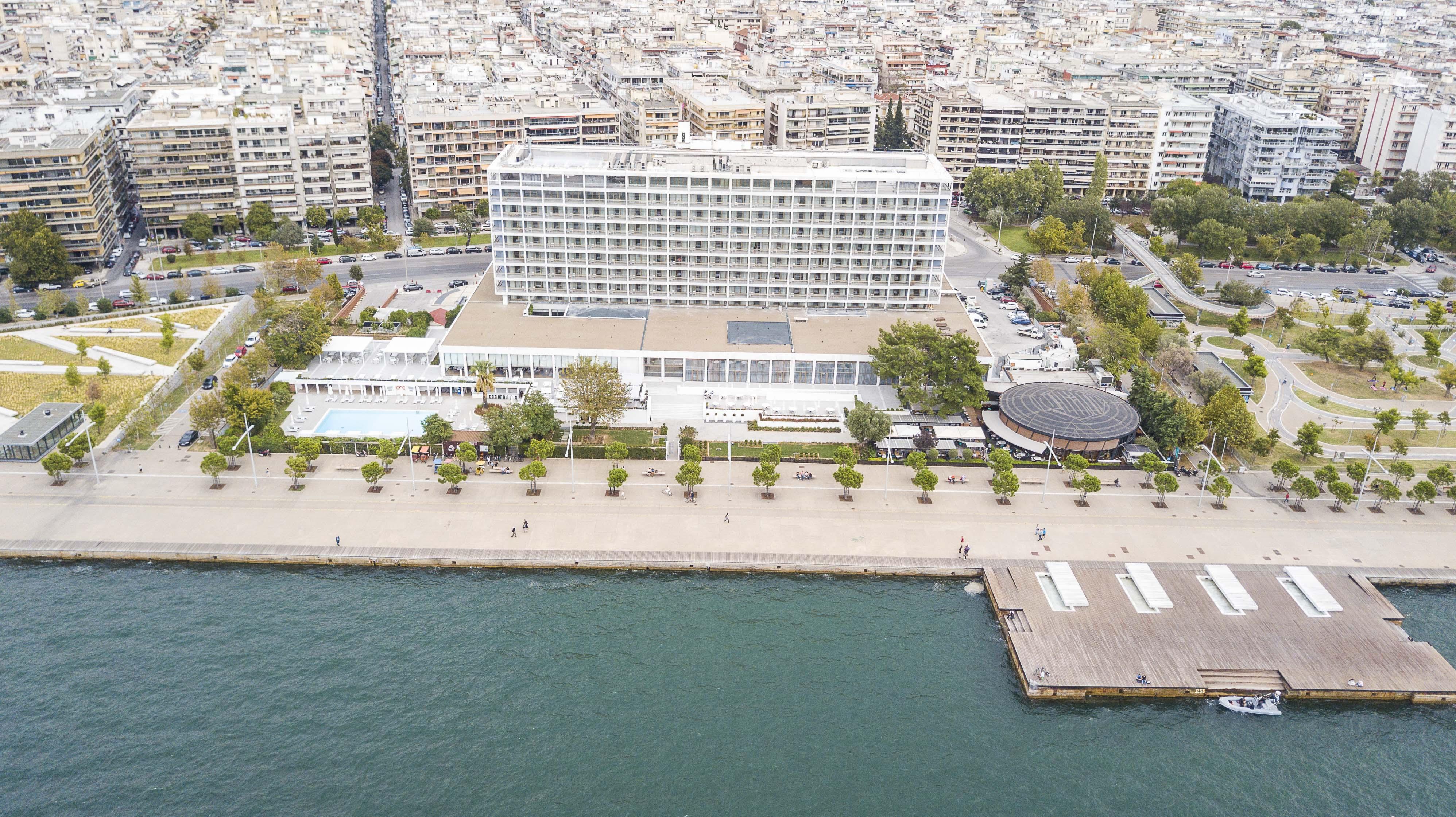 Makedonia Palace Tesalónica Exterior foto The hotel in 2016