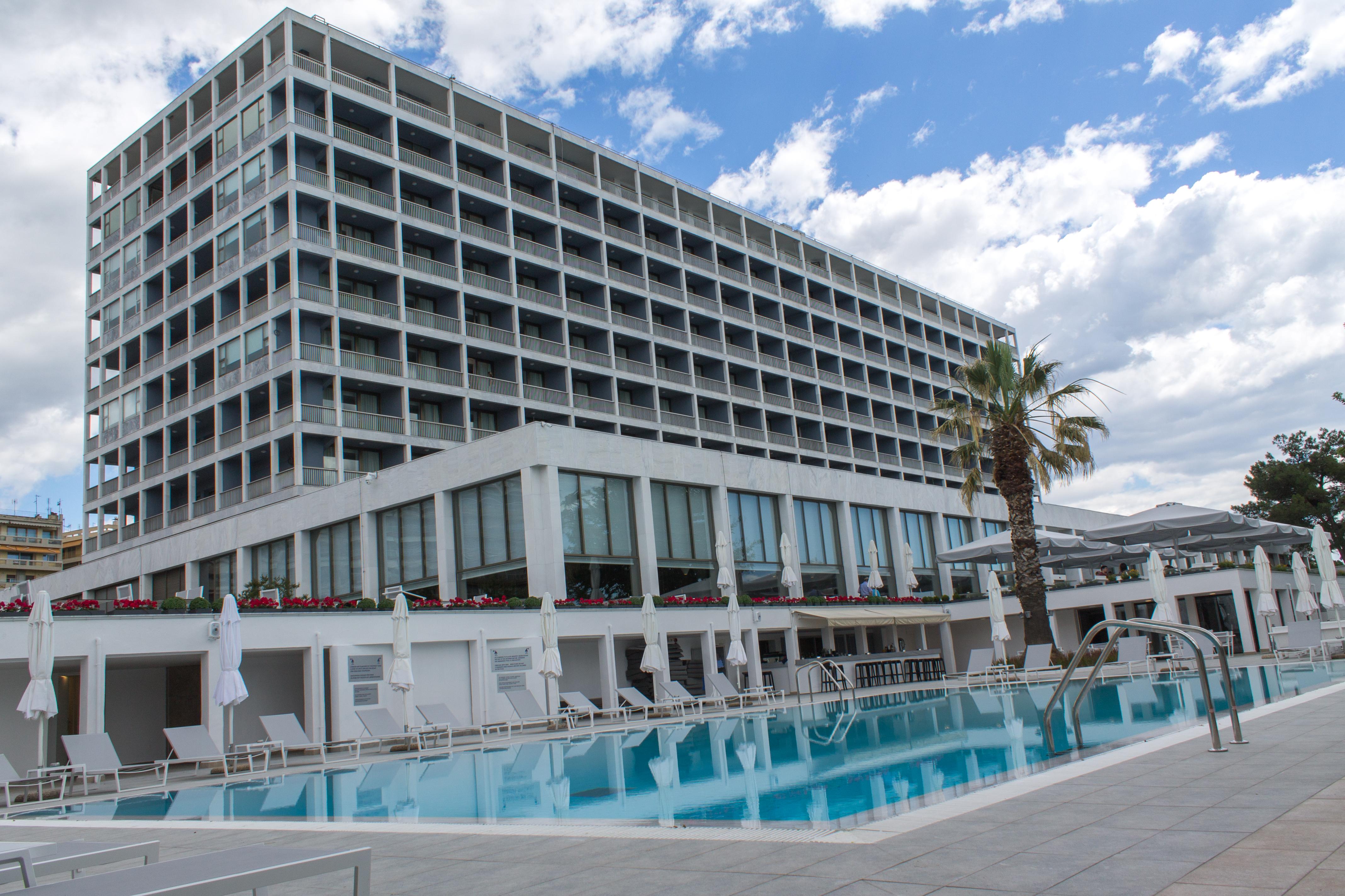 Makedonia Palace Tesalónica Exterior foto The hotel in 2016