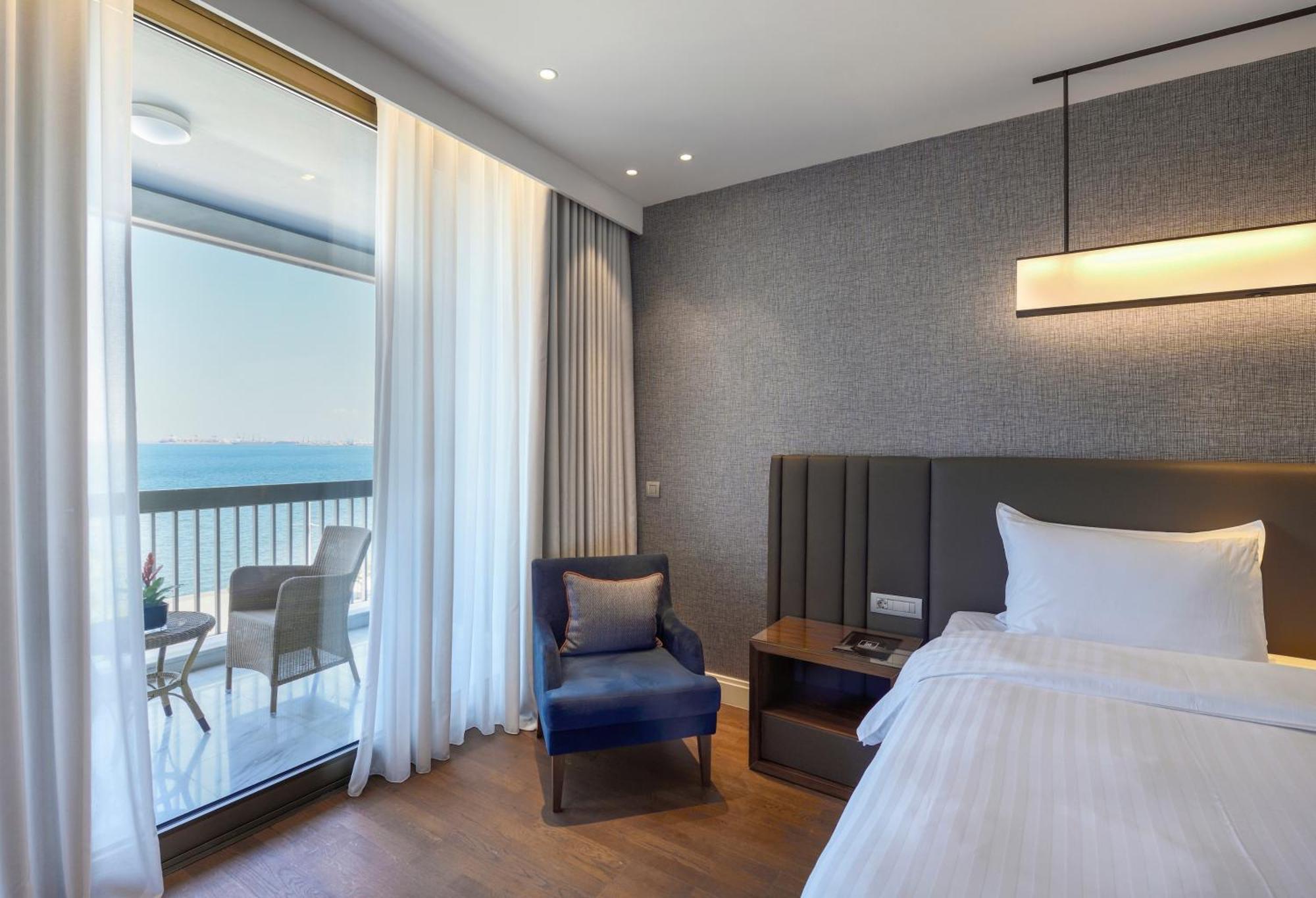 Makedonia Palace Tesalónica Exterior foto Deluxe Ocean View Room