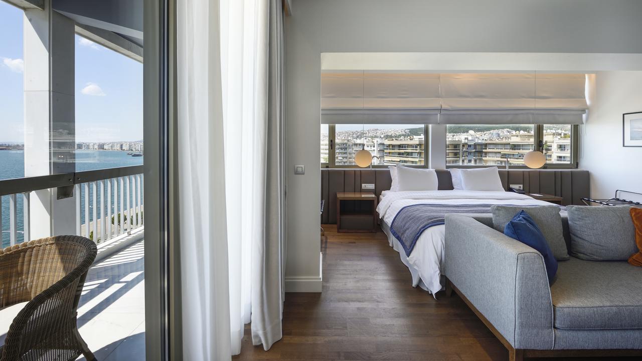Makedonia Palace Tesalónica Exterior foto A room at the hotel